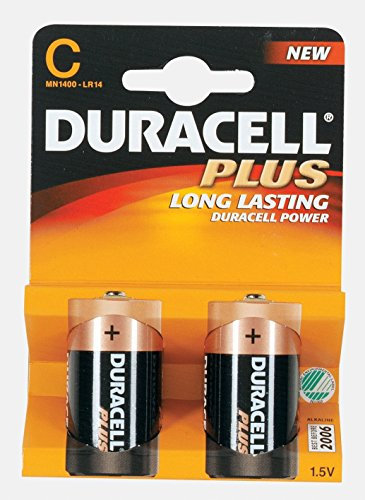 Duracell Plus C Batterie Confezione da 2