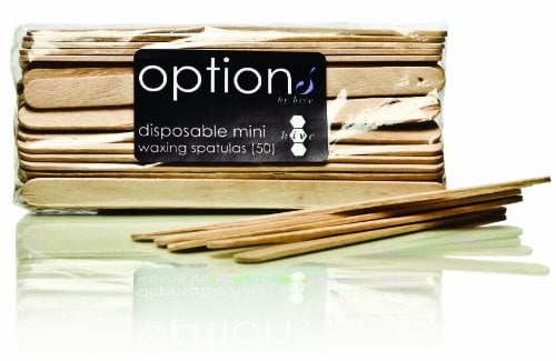 Hive Options Disposable Mini Waxing Spatulas - Pack of 50