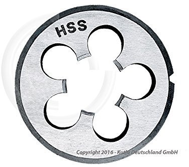 M6x1 HSS Gewindeschneider 1-Gang Fertigschneider (Linksgewinde)