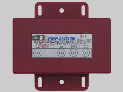EMP S2/1PCPpos-W1 (P.162-TW) - 3/1 DiSEqC-Schalter