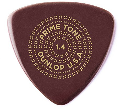 Dunlop Primetone Triangle 1.4mm Sculpted Plectra (Smooth), 3 Pack