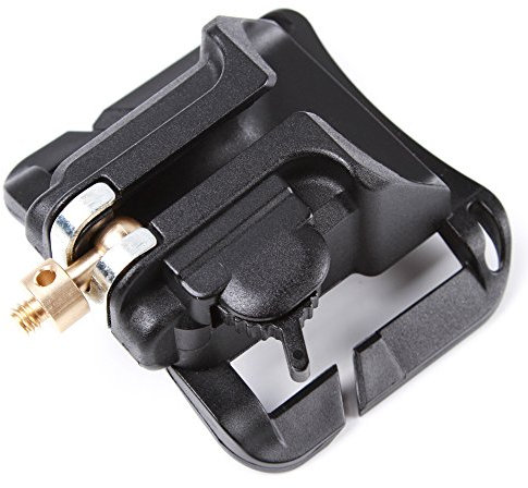 Fotga Fast Loading Camera hard plastic Belt buckle button mount clip waist belt clip holdster holder, Single/Double Shoulder Sling Belt, Adjustable Camera Waist Belt and Hand Grip Strap for Canon, Nikon, Pentax, Olympus, Sony, Fuji, Panasonic DSLR camera (Camera Waist Belt Buckle Button)
