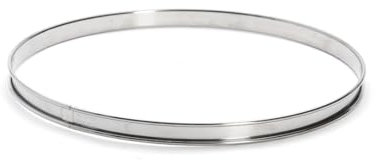 de Buyer - Runder Tortenring aus Edelstahl - Durchmesser 32 cm, Höhe 2 cm - 3091.32N