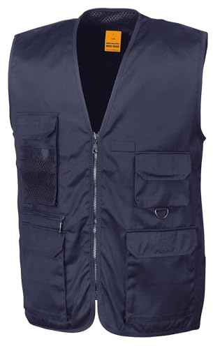 Result Safari Waistcoat S Midnight Navy
