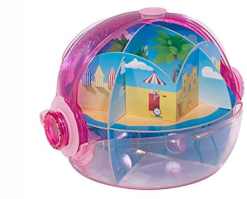 Habitrail Cage Ovo Maison Petits Animaux Rose Diamètre 34 cm