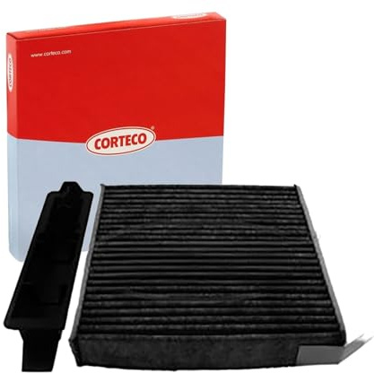 Corteco 80004402 Innenluft Filter, 222mm x 43mm x 190mm