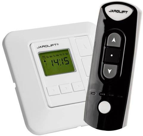 Jarolift Sevenlogic Comfort Funk TDRRT-01W inkl. Funkhandsender TDRC 04 - für Fachleute, Geschäftskunden - 4-Kanal Funkfernbedienung - weiß