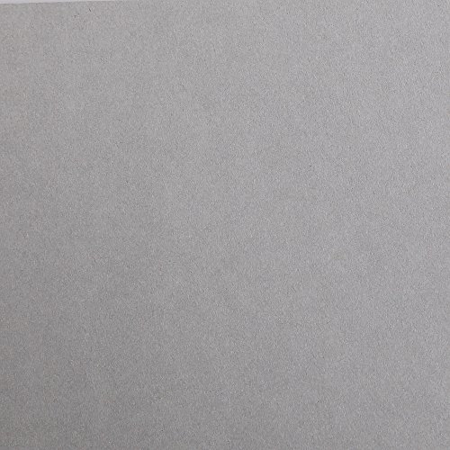 Clairefontaine 97162C Tonzeichenpapier Pack, 25 Bögen Premium, 50 x 70 cm, 120 g, grau