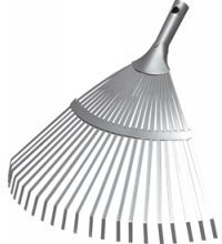 Fächerrechen/Laubbesen/Laubrechen ohne Stiel Triuso