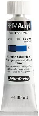 Schmincke PRIMAcryl Professional Mangan Coelinblau 60 ml Tube, 13 453 011