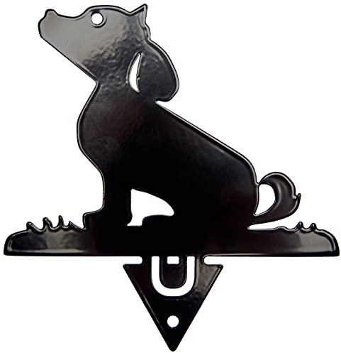 Alubox zampirino-Spirale Mückenschutz zum Bepflanzen Hund, schwarz, 0,05 x 12 x 13 cm