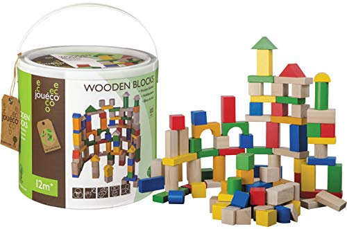 Jouéco Holzbausteine 100 Stück