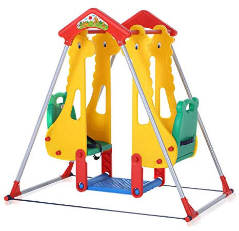 Baby Vif balançoire, Plastique, Multicolore pour Enfants Intérieur et Extérieur – Zoo