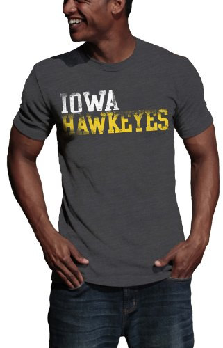 My U NCAA Iowa Hawkeyes literality Vintage Heather T-Shirt, Herren, Iowa Hawkeyes