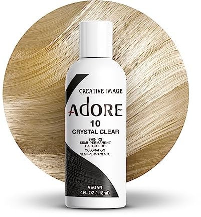 Adore Semi-Permanent Haarfarbe # 010 Crystal Clear 4 Ounce (118ml)