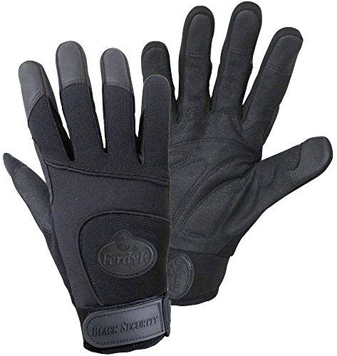 FerdyF. BLACK SECURITY Mechanics 1911-11 Clarino®-Kunstleder Montagehandschuh Größe (Handschuhe): 11, XXL EN 388 CAT II