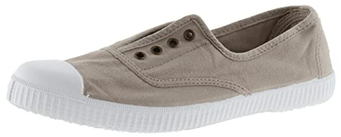 victoria Scarpe da Ginnastica Unisex 1915 Tela Drec & Elastico Centrale & Punta Rinforzata 106627 per Bambini Beige 32