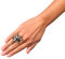 Boland 00643 - Accessoire Set Ringe mit Totenkopfmotiv, Modeschmuck für Herren und Damen, Kostüm Zubehör für Halloween und Fasching