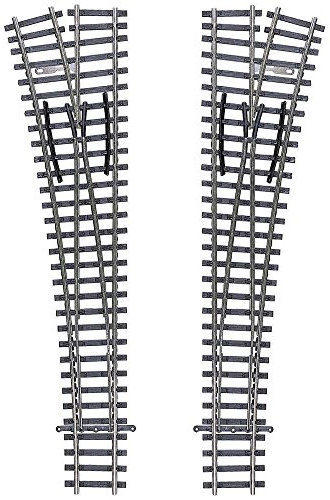 Tillig TT Modellbahnschiene EW2 Rechts 15°, 166 mm