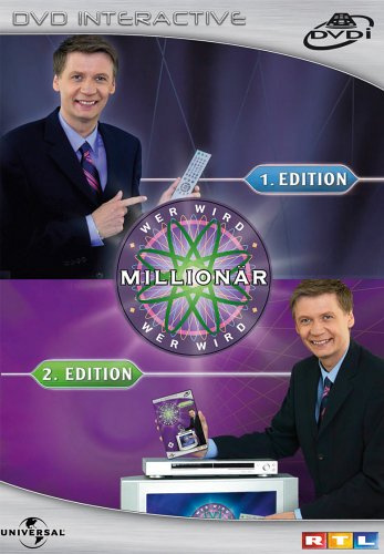 Wer wird Millionär? - 1.+ 2. Edition (Interaktive DVD)