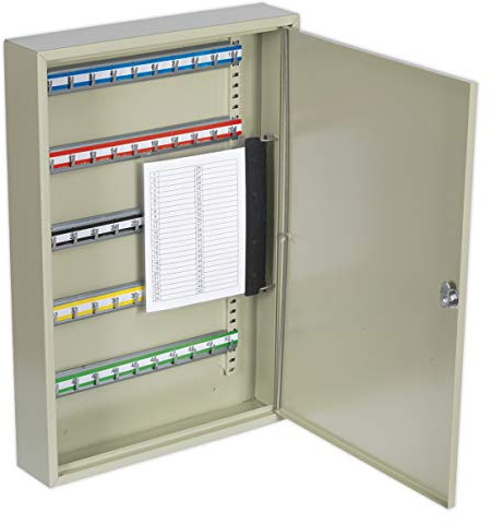 Sealey Skc50 Key Cabinet 50 Key Capacity