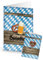 Logbuch-Verlag 10 Menükarten Oktoberfest Menü Speisekarten Bayern bayerisch blau weiß zum Bedrucken & Beschriften DIN A5