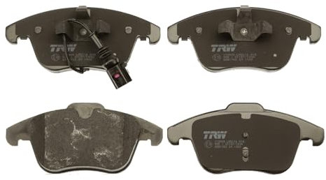 TRW GDB1762 Pastiglie Freno Set di 4 per Volkswagen Tiguan/Tiguan Limited (5N_) 2007-2018 Assale Anteriore e altri veicoli
