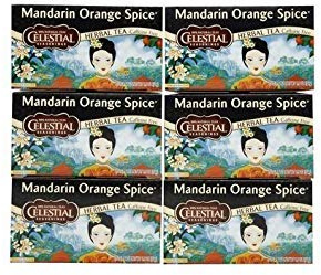 Celestial Seasonings Herb Tea Mandarin Orange Spice, 20 Bags