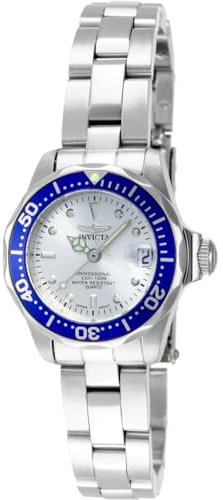 Invicta Pro Diver Edelstahl Damen Quarzuhrwerk - 24mm