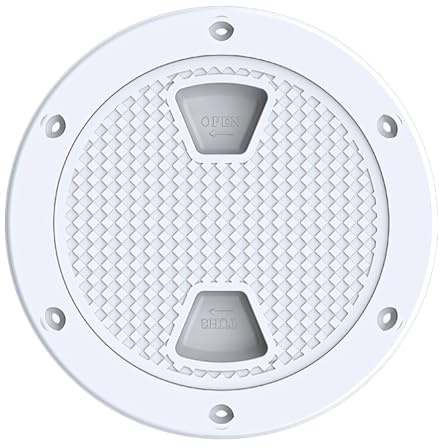 SEAFLO 8 Boat Round Deck Inspection Access Hatch With Detachable Cover 250mm by Seaflo