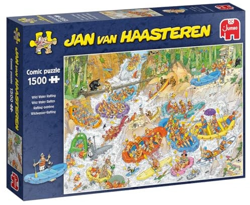 Jan van Haasteren 19015 Wildwasser-Rafting, 1500 Teile Puzzle