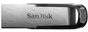 SanDisk Ultra Flair USB 3.0 Flash-Laufwerk 16 GB (robustes und elegantes Metallgehäuse, Passwortschutz, 130 MB/s Lesen) Schwarz