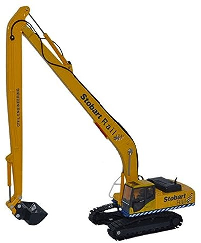 Oxford Diecast 1:76 Stobart Rail Excavator Collectable model 76KOM002