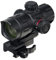 UTG Erwachsene 4.2 ITA Red/Green T-Dot with QD Mount, Riser Adaptor SCP-DS3840TDQ Leuchtpunktvisier, schwarz, One Size