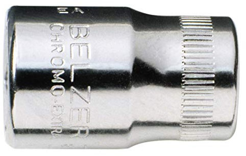 Bahco SB6700SM-10 1/4-Inch 6 Edge Socket Wrench Insert, Silver, 10 mm