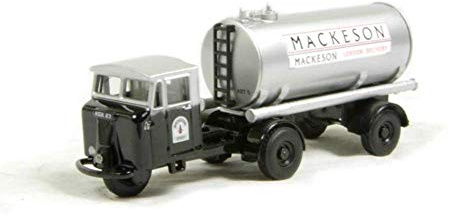 Oxford Diecast 1:76 Mackeson Mechanical Horse Tank Trailer Collectable model 76MH013