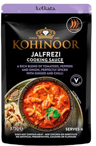 Kohinoor Cook In Sauce Jalfrezi 375gm (Pack of 6)