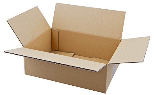 20 Wellpapp-Faltkartons 1-wellig 21,5 x 30,5 x 10,0 cm