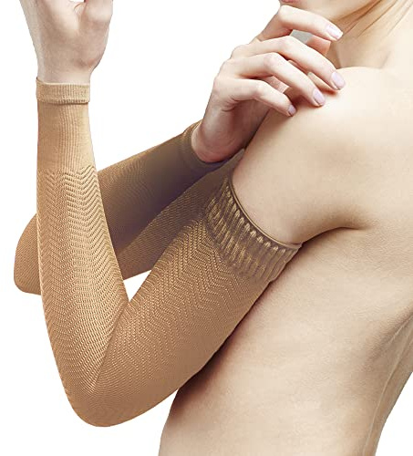 SOLIDEA Manicotti Braccia Micromassage Armbands | Manicotti Per Linfedema Braccia, Arm Sleeve, Guaina Braccia