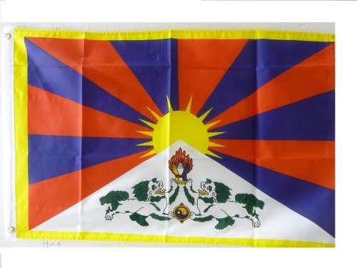 Flagge Tibet, Free Tibet, 60 x 90 cm