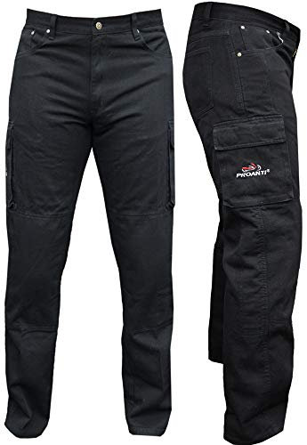 PROANTI Motorradhose Jeans Aramid Motorrad Jeanshose mit Protektoren