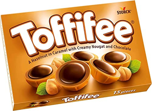 15 Packungen a 125g Toffifee Orginal Karamel und Schoko Nuss