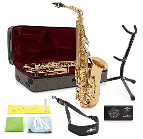 Rosedale Professional-Altsaxophon und Ausstattung von Gear4music