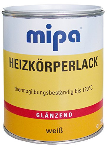 Mipa Heizkörperlack 750ml, RAL9010 weiß glänzend