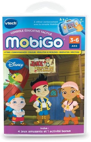 Vtech - 252805 - Jeu Électronique - Jake et les Pirates - Jeu Mobigo