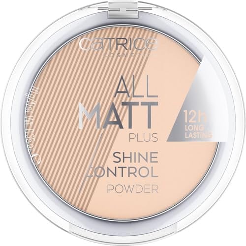 Catrice - Poudres Matifiantes All Matt Plus Shine Control - 25 Sand Beige
