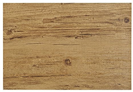 levandeo 6teiliges hochwertiges Platzset 6er in Eiche braun Holzoptik Tischset Platzdeckchen Platzdecke Dekoration Küchendeko Tischmatte