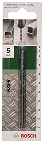 Bosch Accessories 2609255011 Foret Métal HSS-R Diamètre 5,0 Mm