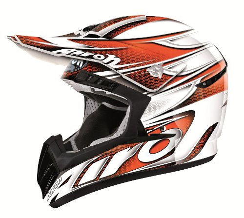 Airoh CR1LI32 Motorrad Helm CR901, Größe : 62 cm, Orange
