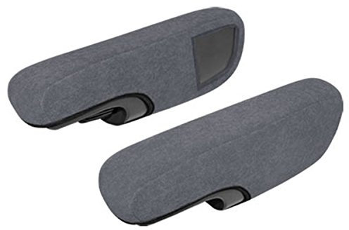 ZentimeX Z714397 Armlehnenbezüge Stoff grau